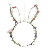 contemporary-easter-bunny-wreath-with-foliage|HOP-117|Luck and Luck|2